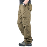 Men Straight Leg Cargo Pants