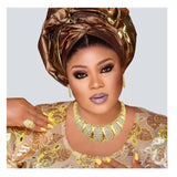 Dubai 18K Gold Plated Jewelry Set