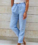Women Linen Loose Pants