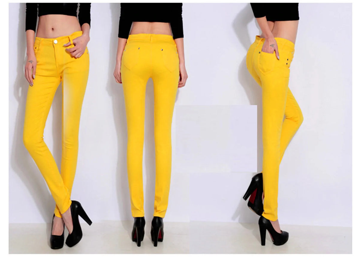 Women White Office Pants