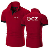 Men Cotton Casual Polo Shirt