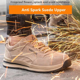 Women Safety Shoes Anti Puncture Work Sneakers