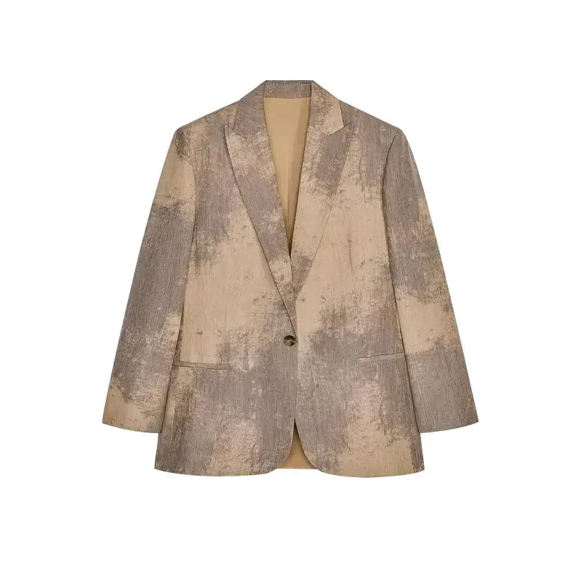 Women Lace Patchwork Dress Jacket Set