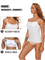 Breathable Yoga Camisole with Chest Pad