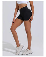 Women V Curve Push Up Yoga Shorts