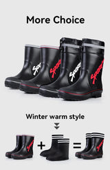 Couple Style Waterproof Rain Boots