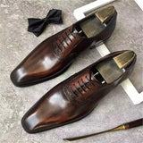 Men Formal Leather Oxford Shoes