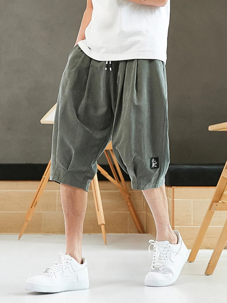 Men’s Plus Size Summer Harem Pants