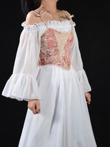 Women Floral Corset Tank Top