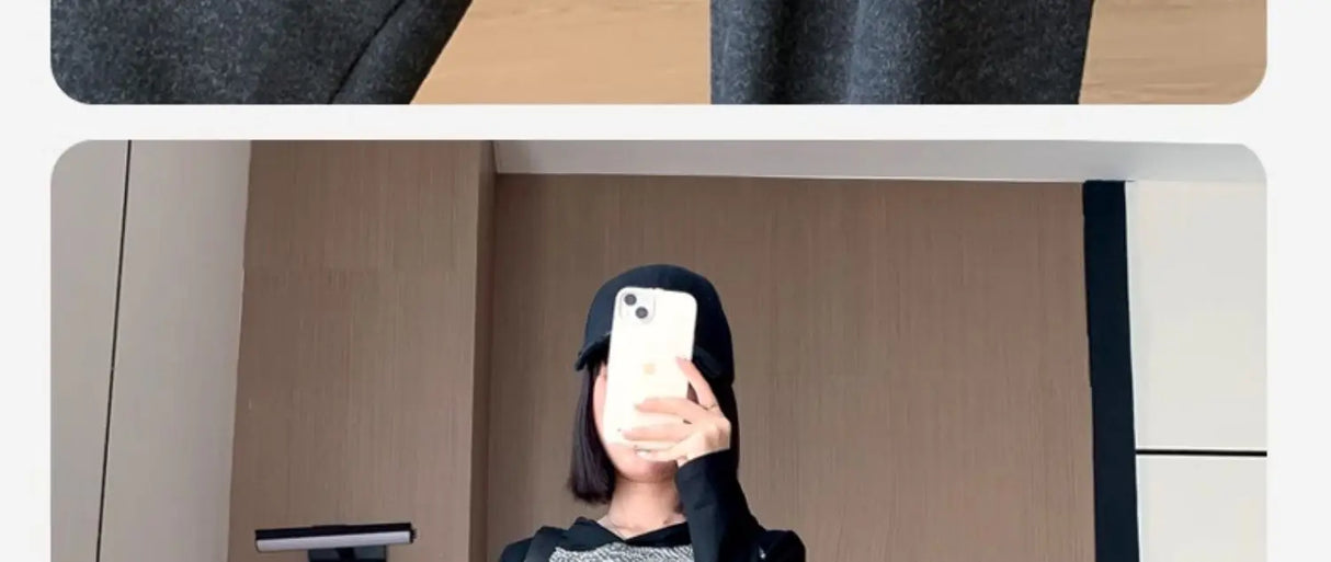 Wide-Leg Low-Waist Maternity Pants