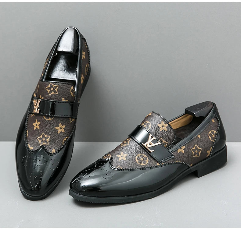 Men British Style Leather Shoes