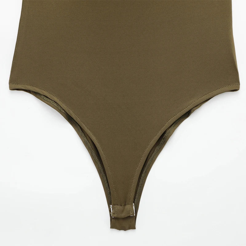 Satin Camisole Bodysuit Women – Backless Lingerie