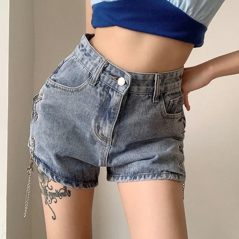 Women's Sexy Mini Denim Shorts