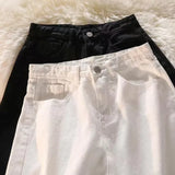High Waist Women’s Denim Shorts for Spring/Summer