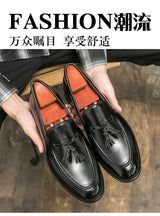 Men British Style Leather Brogues
