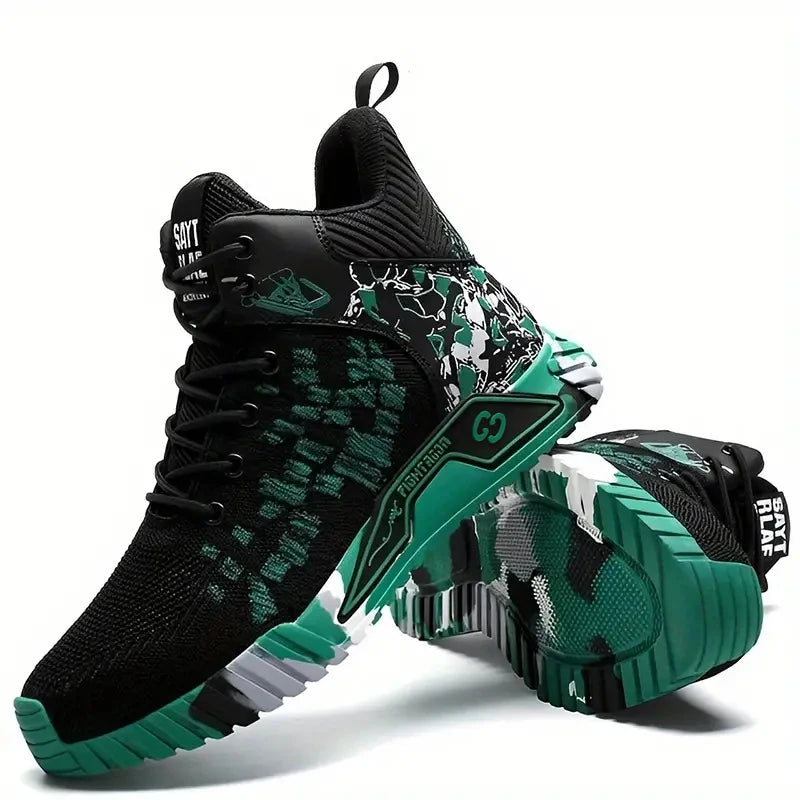 Men High Top Work Safety Boots