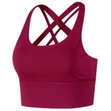 Women Cross Back Sports Bra Plus Size