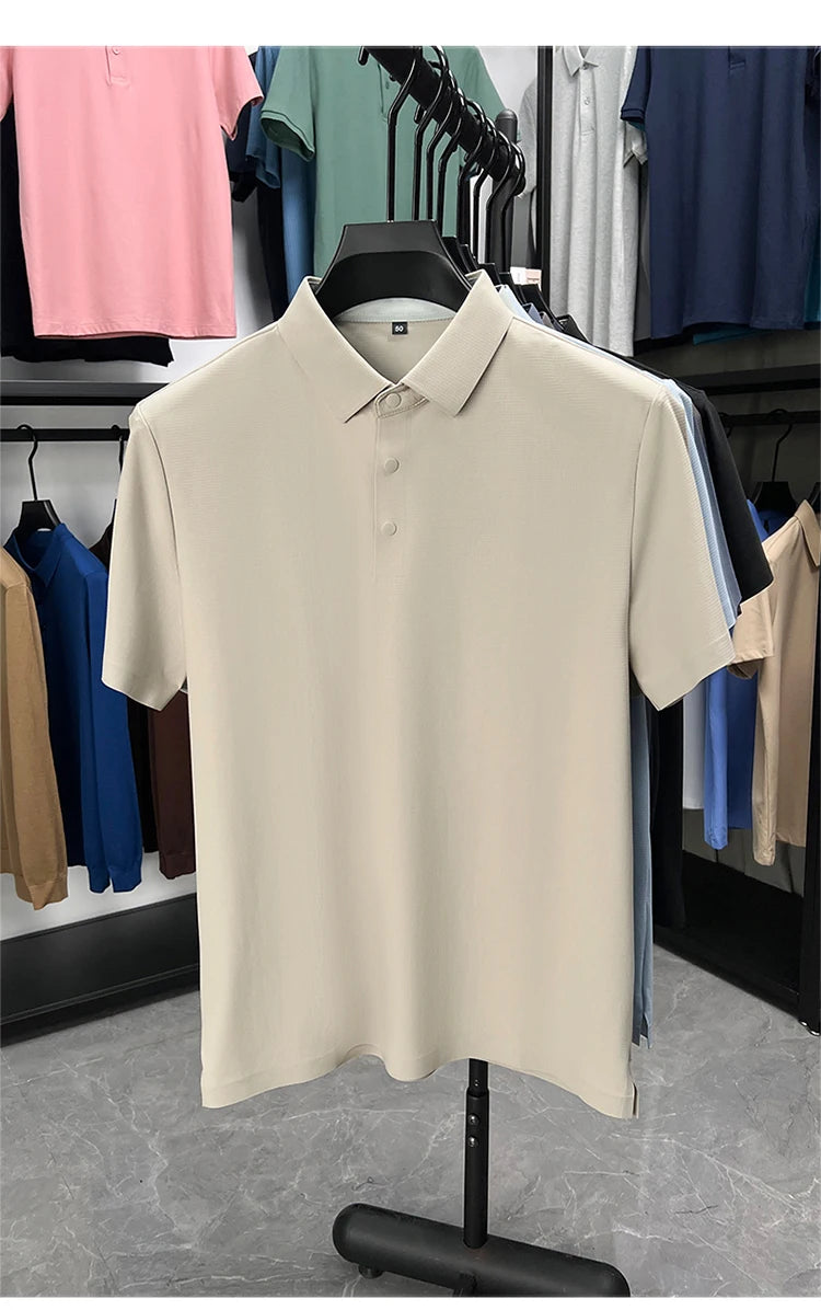 Men Premium Jacquard Polo T-Shirt