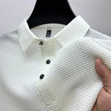 Men Ice Silk Polo Shirt