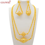 Dubai Gold Color Bridal Jewelry Set
