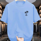 Men Coconut Print T-Shirt