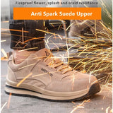 Women Safety Shoes Anti Puncture Work Sneakers