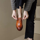 Women Leather Brogues – 2025