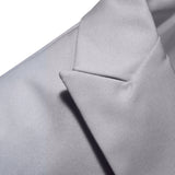 Men Slim Fit Tailored Business Suit