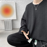 Men’s Plus Size Plain Tracksuit Set M–5XL