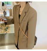 PowerSet™ – Slim Blazer Suit Set (Office-Classy, Tailored for Comfort & Impact)