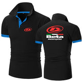 Men Printed Racing Polo Shirt