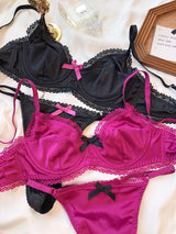 Women Strapless Lace Lingerie