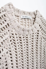Women's Chunky Knit Cropped Sweater