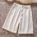 High Waist Women’s Denim Shorts for Spring/Summer