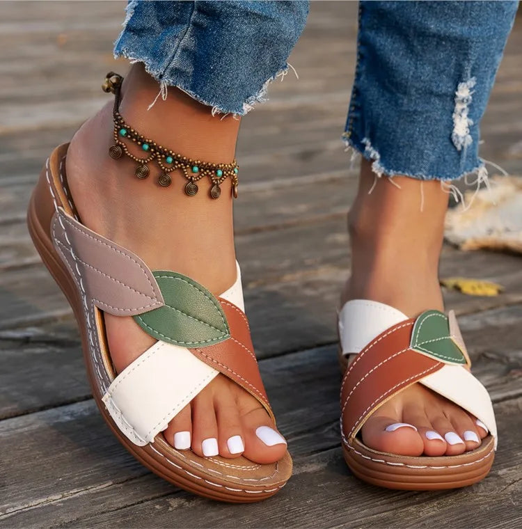 Women Summer Wedge Sandals Casual Shoes