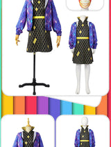 Disney Element City Fire Cosplay Dress