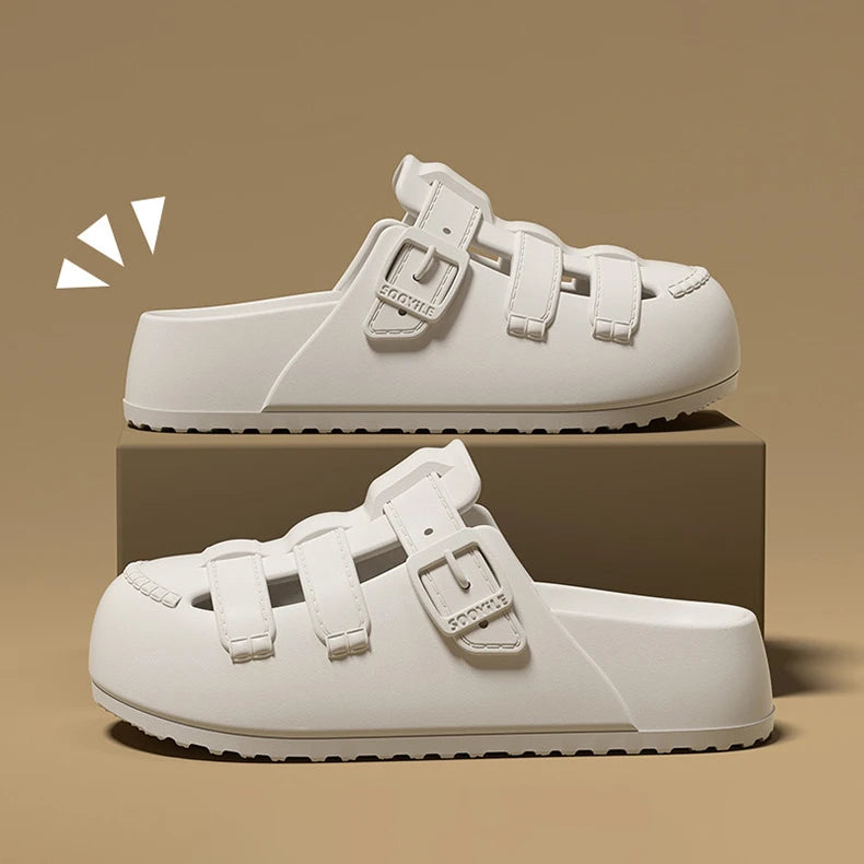 Women Mules Casual Platform Slides