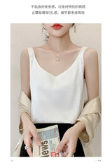 Satin Silk V-Neck Cami