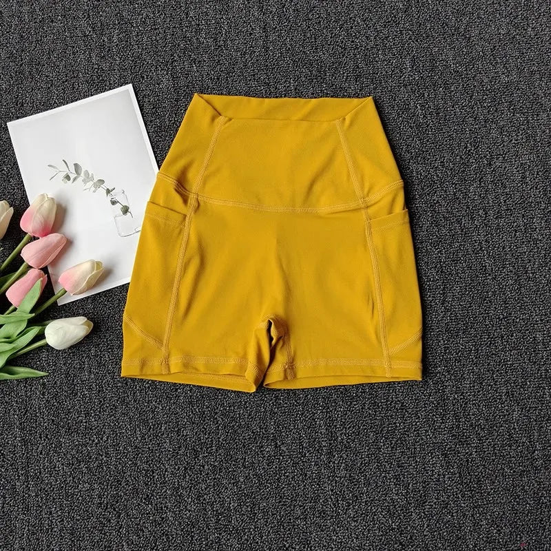 Women's Quick Dry Yoga Gym Shorts