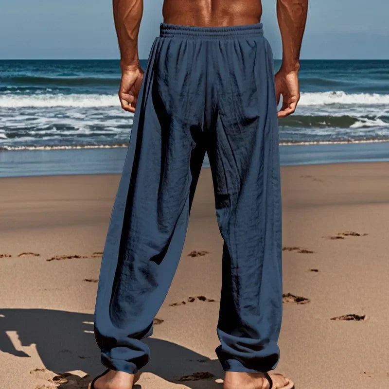 Men’s Elastic Waist Casual Pants