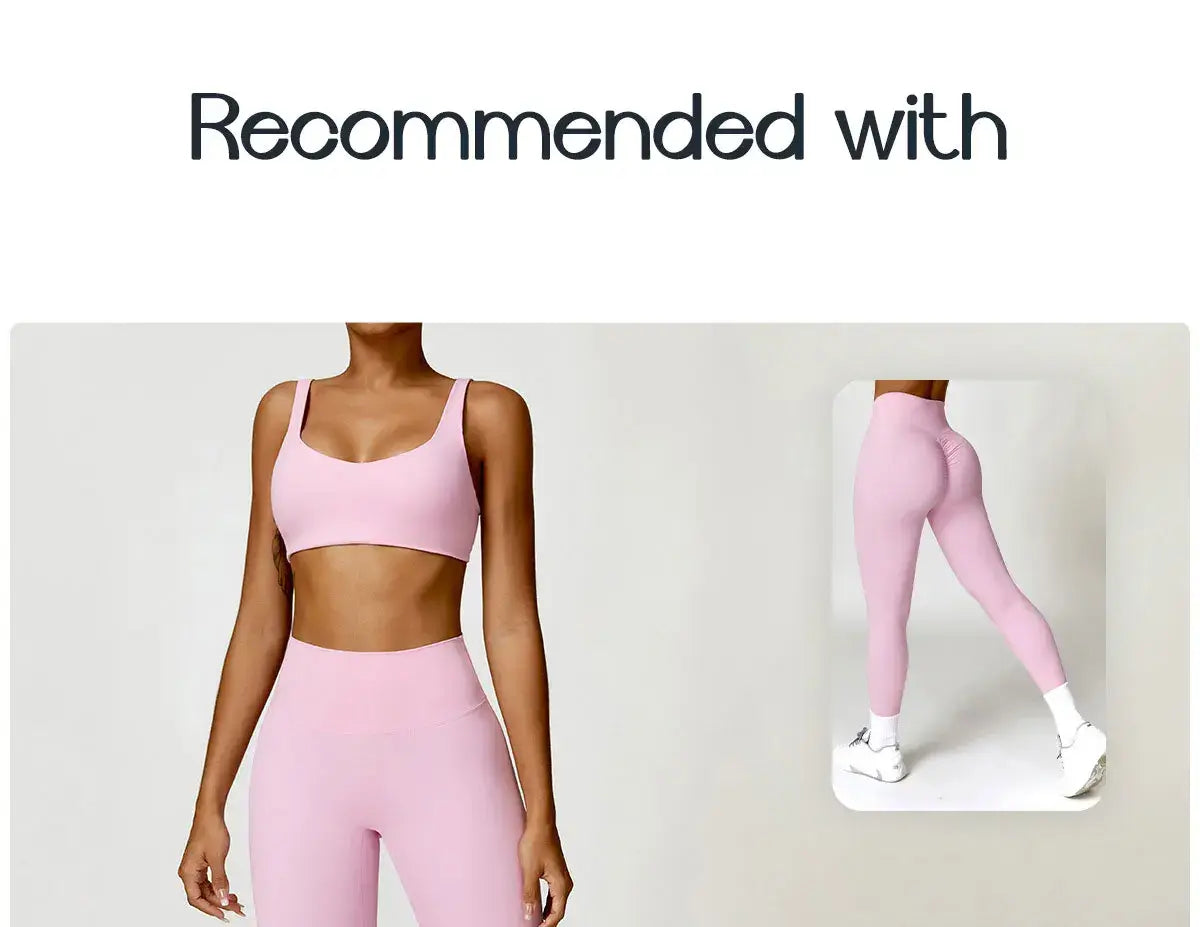 Women Push Up Yoga Fitness Bra