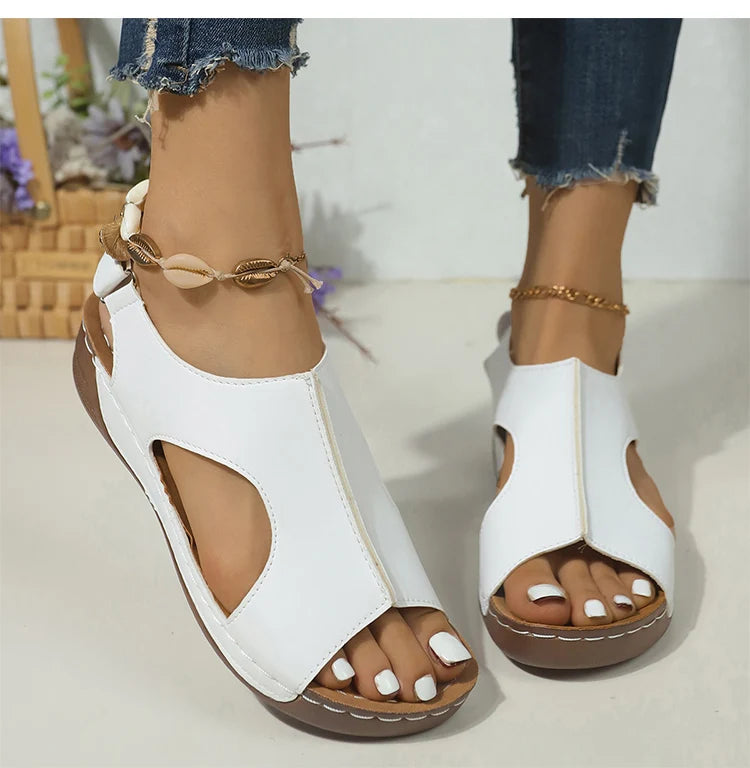 Low Platform Wedge Sandals – Summer 2025