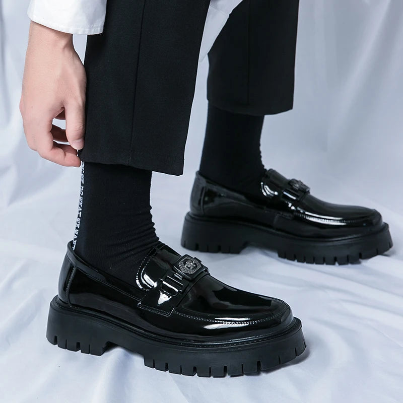 Men Comfortable Work Office Loafers