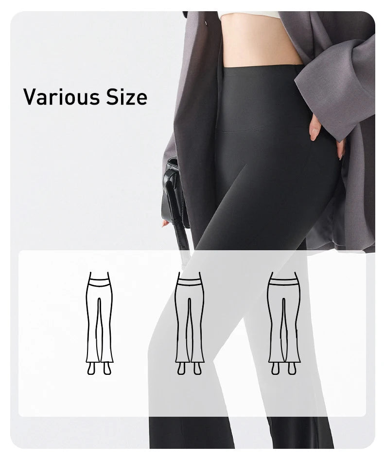 Women Flared Shark Leggings