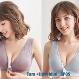 Women Front Buckle Cotton Bra