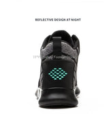Men High Top Indestructible Safety Boots