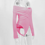 Black Backless Bodysuit Women – Knitted Corset