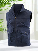 Men's Plus Size Summer Vest Jacket 2025