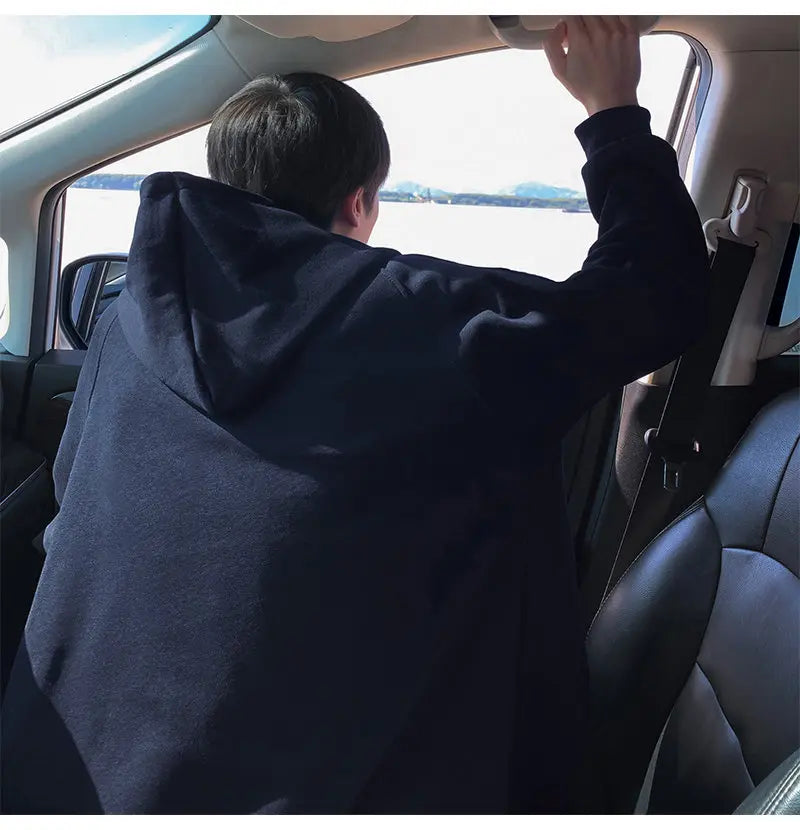 Plus Size Men’s Zip-Up Hoodie