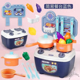 Kids Light & Music Kitchen Toy Set